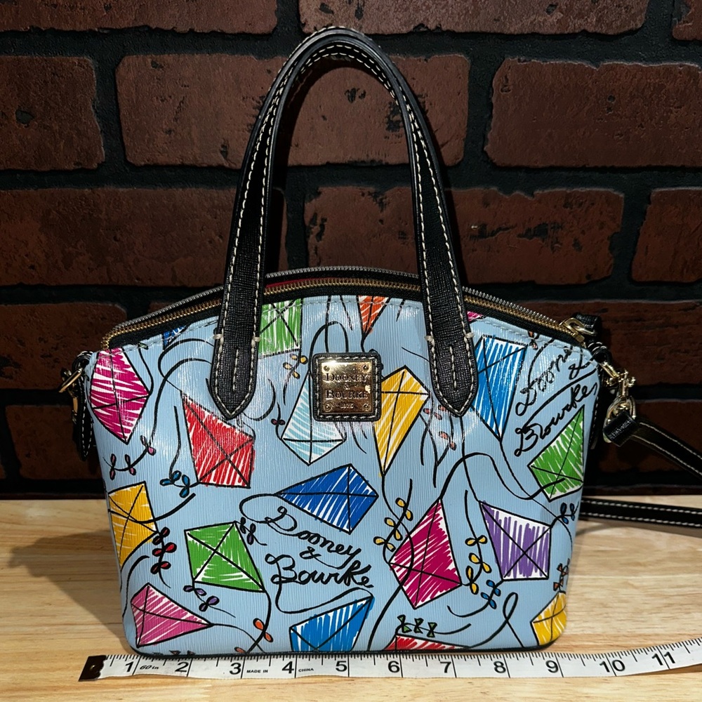 Dooney & Bourke Multicolor Kite Print Satchel